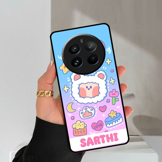 Sheep Glossy Metal Case Cover For Realme