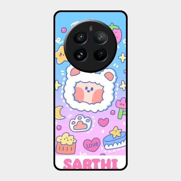 Sheep Glossy Metal Case Cover For Realme 12 Pro Plus 5G