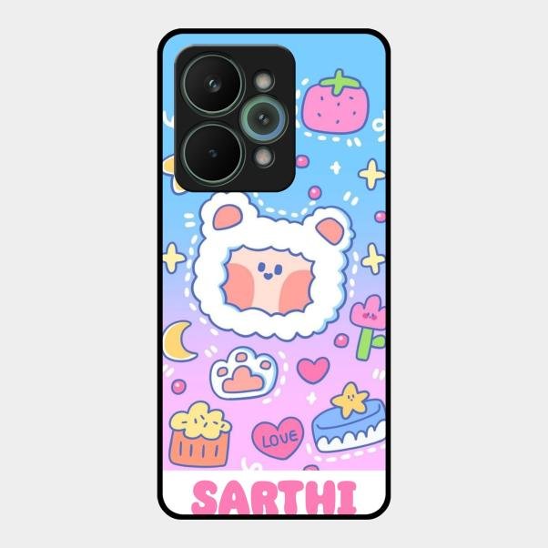 Sheep Glossy Metal Case Cover For Realme 15 Pro 5G