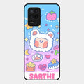 Sheep Glossy Metal Case Cover For Realme 8 5G