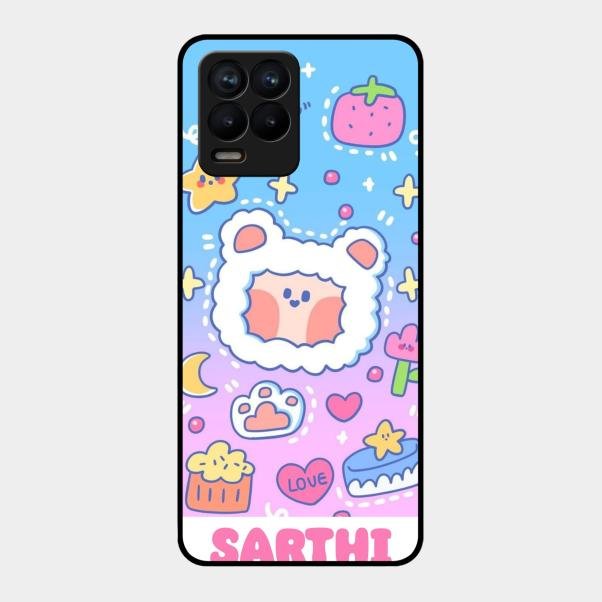 Sheep Glossy Metal Case Cover For Realme 8 Pro