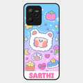 Sheep Glossy Metal Case Cover For Realme C35