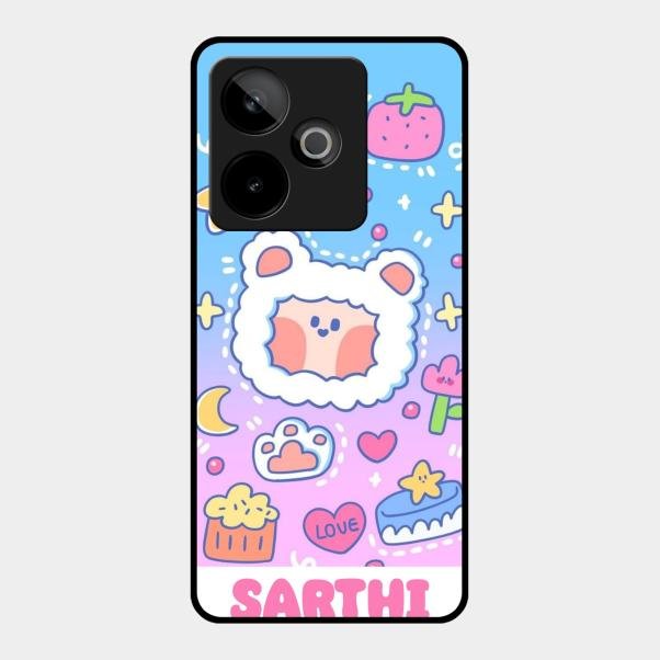 Sheep Glossy Metal Case Cover For Realme Gt 7 5G