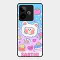 Sheep Glossy Metal Case Cover For Realme Gt 7T 5G