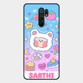 Sheep Glossy Metal Case Cover For Redmi 9 Prime