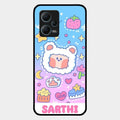 Sheep Glossy Metal Case Cover For Redmi Note 12 5G