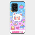 Sheep Glossy Metal Case Cover For Redmi Note 12 Pro Plus 5G