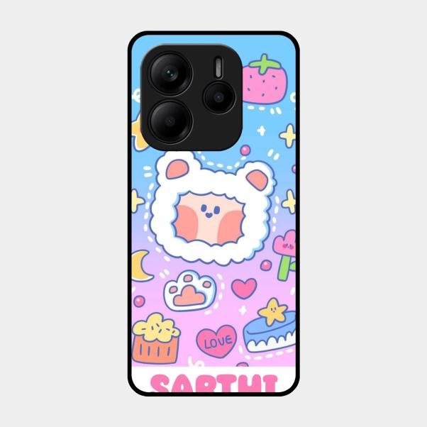 Sheep Glossy Metal Case Cover For Redmi Note 14 Se 5G