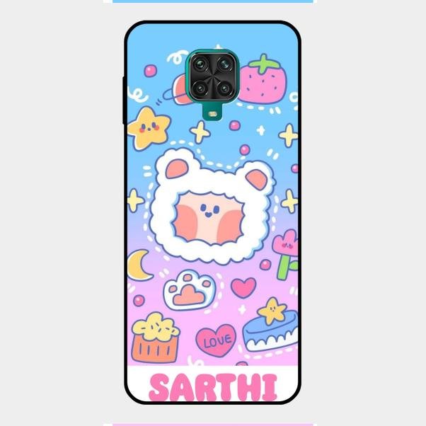 Sheep Glossy Metal Case Cover For Redmi Note 9 Pro Max