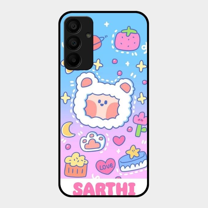 Sheep Glossy Metal Case Cover For Samsung Galaxy A15 5G