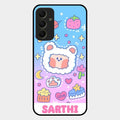 Sheep Glossy Metal Case Cover For Samsung Galaxy A34 5G