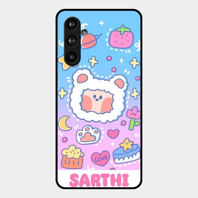 Sheep Glossy Metal Case Cover For Samsung Galaxy F54 5G