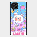 Sheep Glossy Metal Case Cover For Samsung Galaxy M53 5G