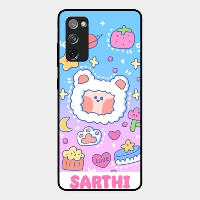 Sheep Glossy Metal Case Cover For Samsung Galaxy S20 Fe 5G