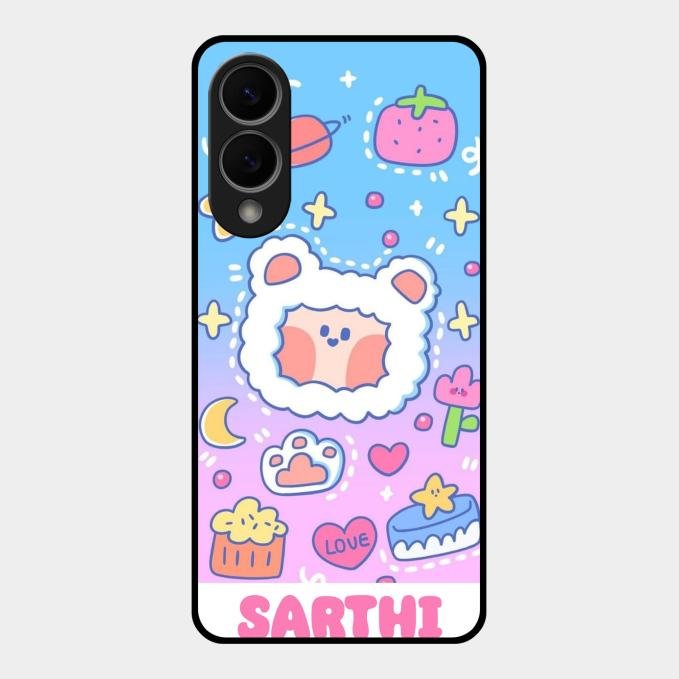 Sheep Glossy Metal Case Cover For Samsung Galaxy S25 Edge 5G