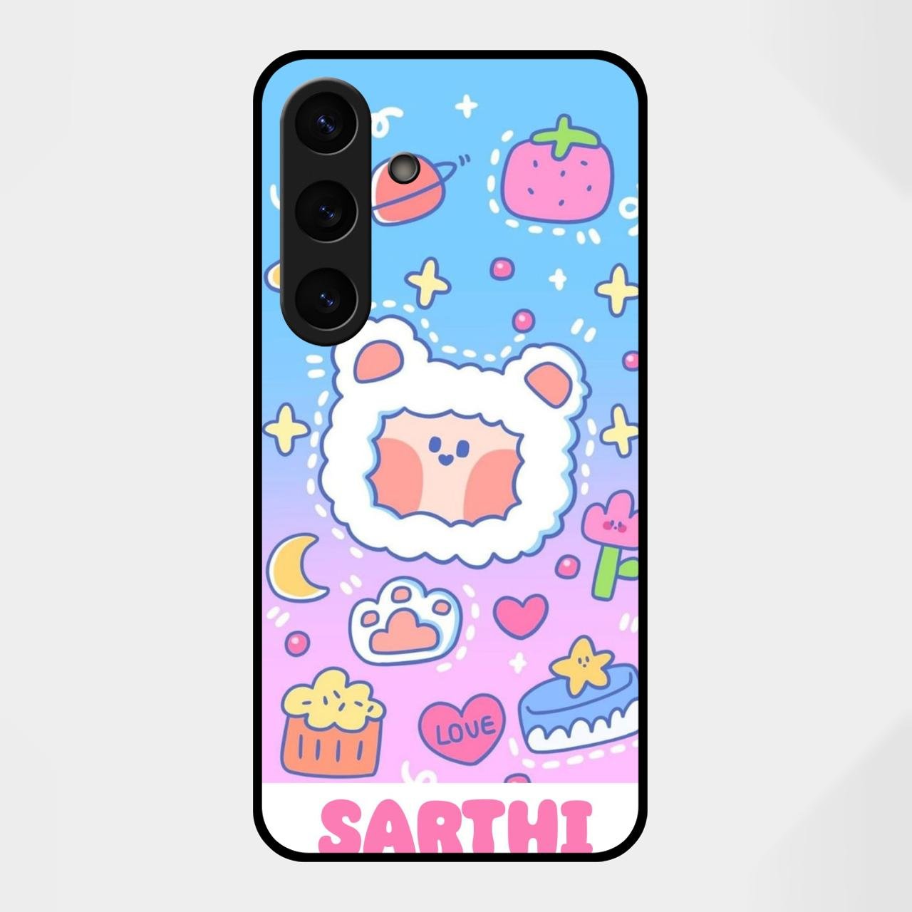 Sheep Glossy Metal Case Cover For Samsung Galaxy S25 FE 5G