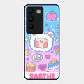 Sheep Glossy Metal Case Cover For Vivo T3 5G