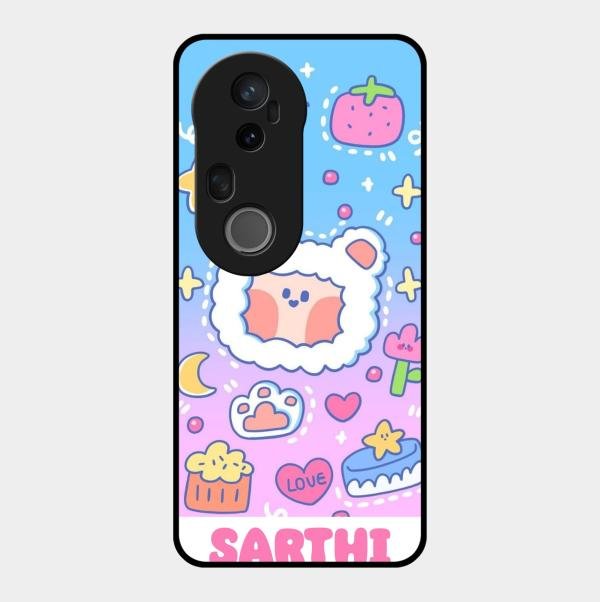 Sheep Glossy Metal Case Cover For Vivo T4 Ultra 5G