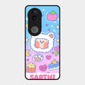Sheep Glossy Metal Case Cover For Vivo T4R 5G