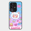 Sheep Glossy Metal Case Cover For Vivo T4X 5G