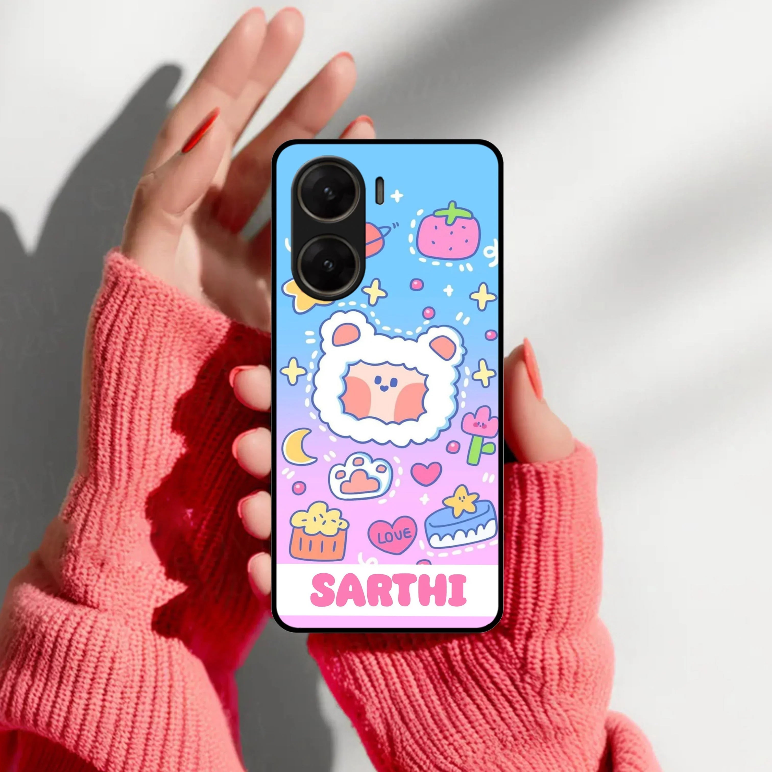 Sheep Glossy Metal Case Cover For Vivo - ShopOnCliQ