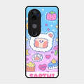 Sheep Glossy Metal Case Cover For Vivo V40 Pro 5G