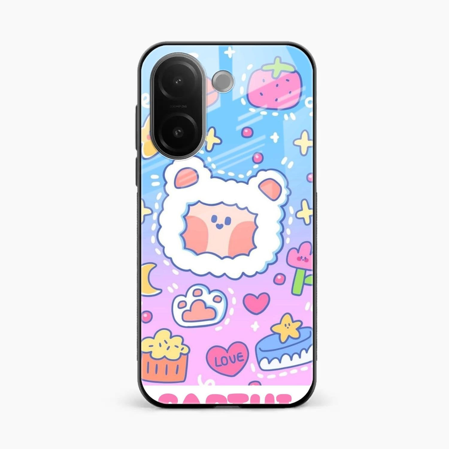 Sheep Glossy Metal Case Cover For Vivo V60e 5G