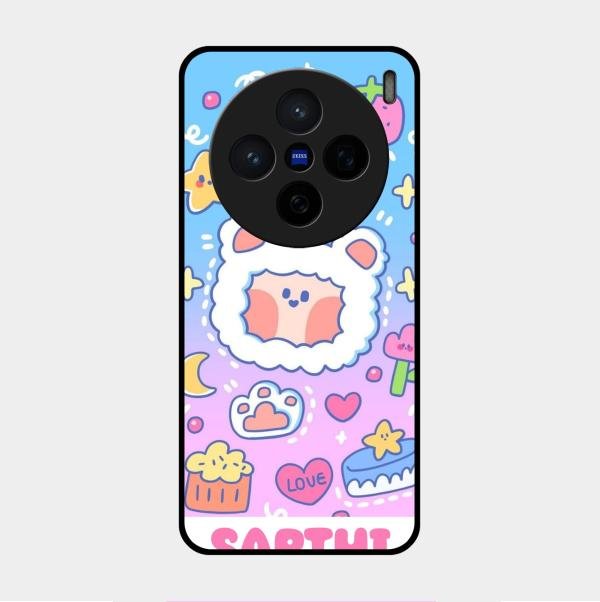 Sheep Glossy Metal Case Cover For Vivo X200 5G
