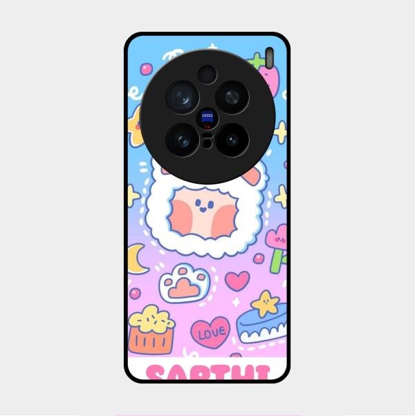 Sheep Glossy Metal Case Cover For Vivo X200 Pro 5G