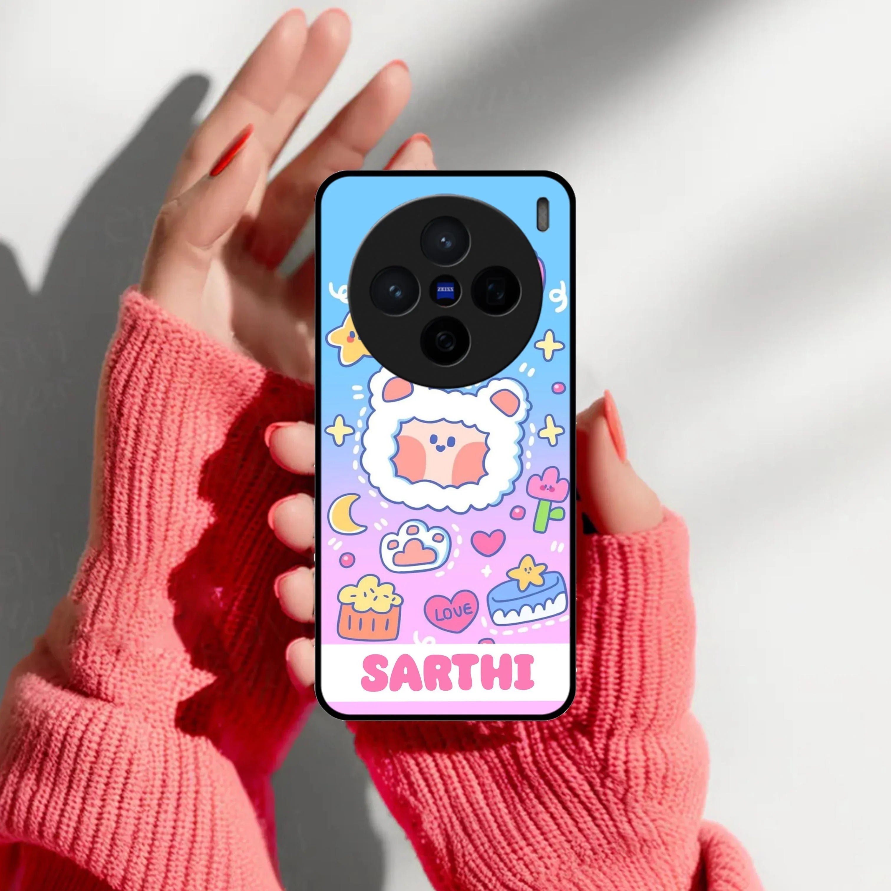 Sheep Glossy Metal Case Cover For Vivo - ShopOnCliQ