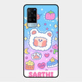 Sheep Glossy Metal Case Cover For Vivo X60 5G