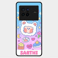 Sheep Glossy Metal Case Cover For Vivo X80 5G