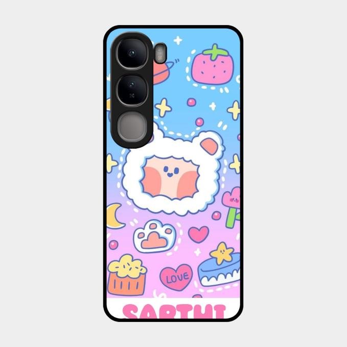 Sheep Glossy Metal Case Cover For Vivo Y300 5G