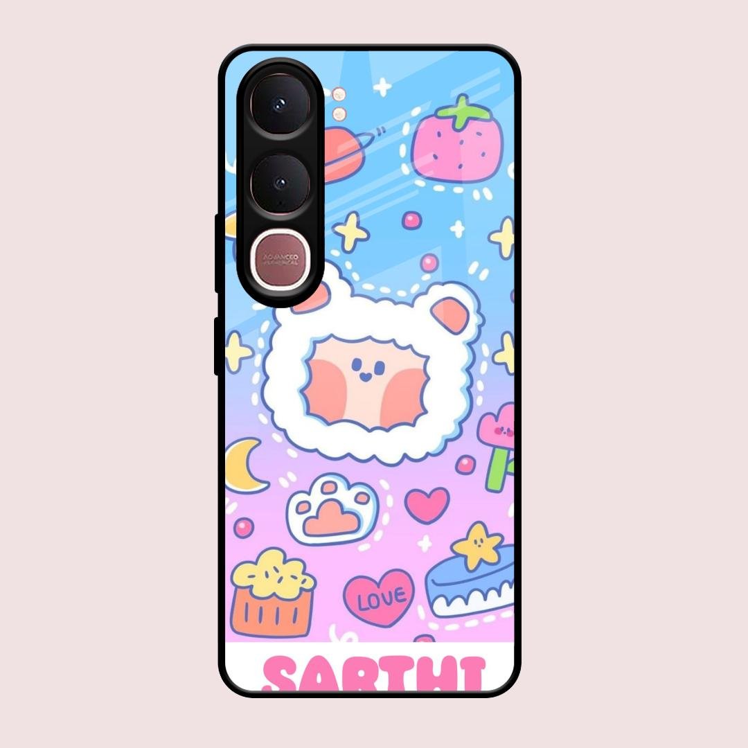 Sheep Glossy Metal Case Cover For Vivo Y31 5G