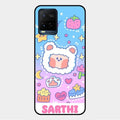Sheep Glossy Metal Case Cover For Vivo Y33T