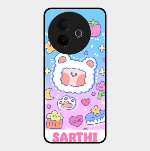 Sheep Glossy Metal Case Cover For Vivo Y39 5G