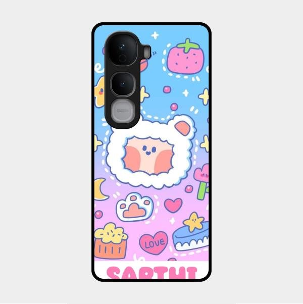 Sheep Glossy Metal Case Cover For Vivo Y400 Pro 5G
