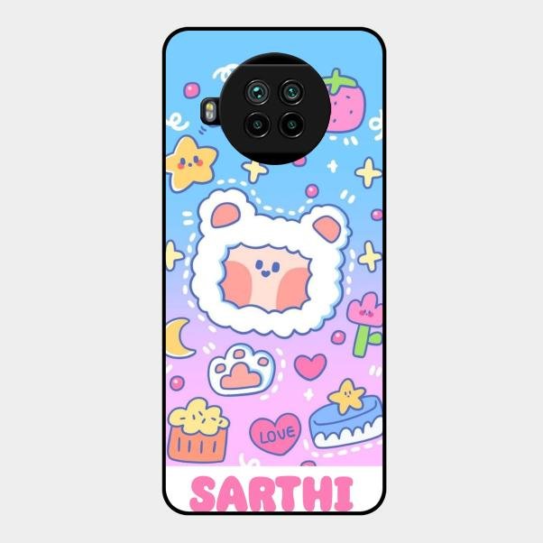 Sheep Glossy Metal Case Cover For Xiaomi Mi 10I 5G