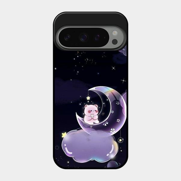 Sky Panda Design Glass Phone Case Cover For Google Pixel 9 Pro 5G