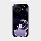 Sky Panda Design Glass Phone Case Cover For Google Pixel 9A 5G