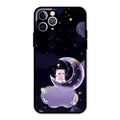 Sky Panda Design Glass Phone Case Cover For iPhone 11 Pro