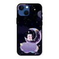 Sky Panda Design Glass Phone Case Cover For iPhone 13 mini