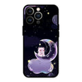 Sky Panda Design Glass Phone Case Cover For iPhone 13 Pro Max