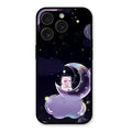 Sky Panda Design Glass Phone Case Cover For iPhone 15 Pro Max