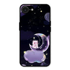 Sky Panda Design Glass Phone Case Cover For iPhone 17e