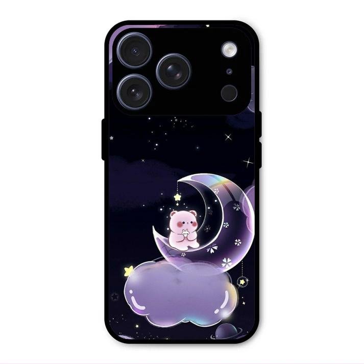 Sky Panda Design Glass Phone Case Cover For iPhone 17 Pro