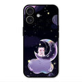 Sky Panda Design Glass Phone Case Cover For iPhone 17