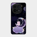Sky Panda Design Glass Phone Case Cover For Iqoo 13 5G