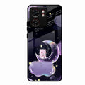 Sky Panda Design Glass Phone Case Cover For Motorola Edge 40