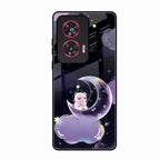 Sky Panda Design Glass Phone Case Cover For Motorola Edge 50 Fusion 5G
